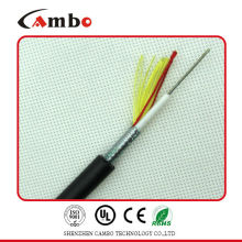 Wooden drum packing steel armored multi pairs SM/MM fiber optic cable 4 g.652d micro cable